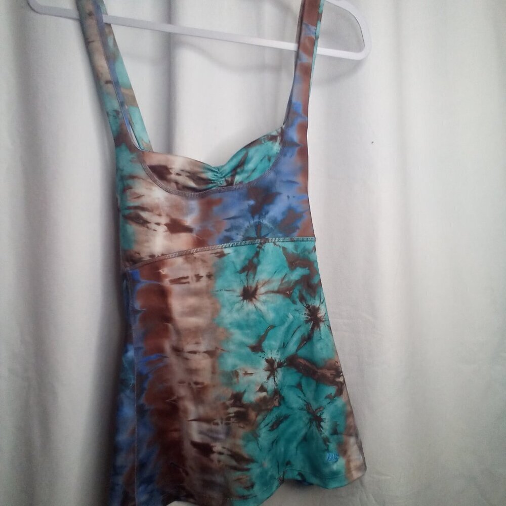 Mika Tank Top L Strappy Yoga Athletic Active Colorful